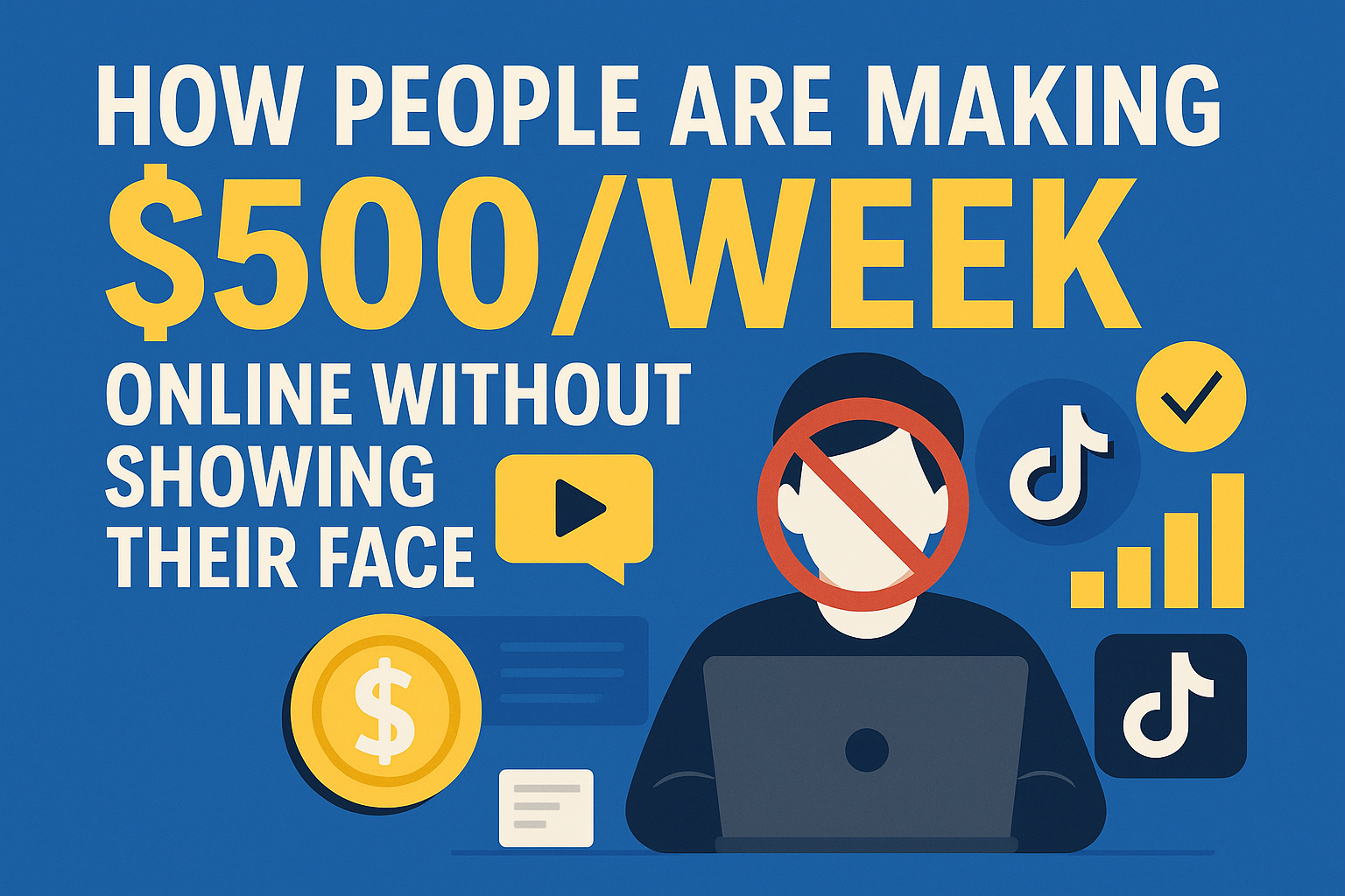 How People Are Making $500/Week Online Without Showing Their Face